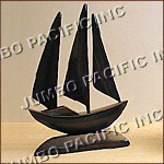 Sailboat carving decoration philippine products